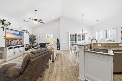 Raised beach home located in the gated community of The Cottages on Surf Golf and Beach Club in South Carolina - for sale on GolfHomes.com, golf home, golf lot