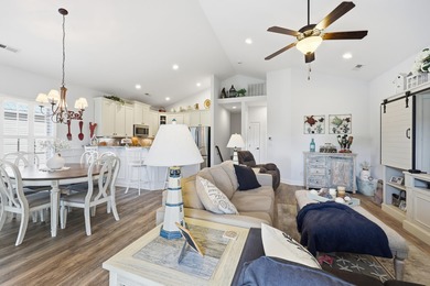 Raised beach home located in the gated community of The Cottages on Surf Golf and Beach Club in South Carolina - for sale on GolfHomes.com, golf home, golf lot