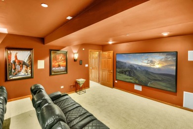 Prepare to be captivated by this remarkable brick Colonial home on Hawthorn Woods Country Club in Illinois - for sale on GolfHomes.com, golf home, golf lot