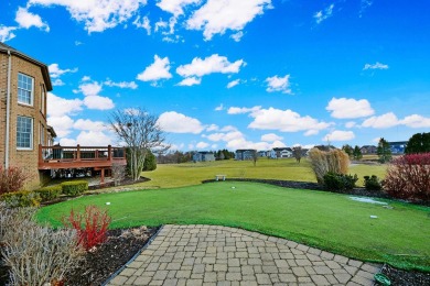 Prepare to be captivated by this remarkable brick Colonial home on Hawthorn Woods Country Club in Illinois - for sale on GolfHomes.com, golf home, golf lot