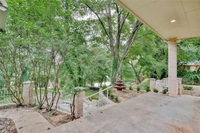 Presenting an exceptional custom home situated on two riverfront on Pecan Plantation Country Club in Texas - for sale on GolfHomes.com, golf home, golf lot