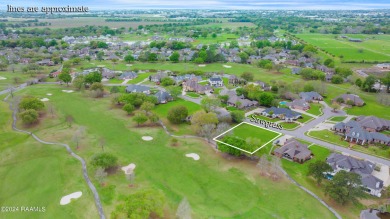 Prime location on the 1st fairway with spectacular views of golf on LeTriomphe Golf and Country Club in Louisiana - for sale on GolfHomes.com, golf home, golf lot