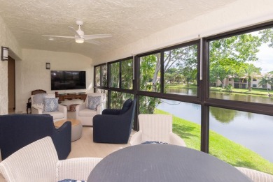 Gorgeous and fully updated WATERFRONT, lake view, corner unit in on Boca Lago Golf and Country Club in Florida - for sale on GolfHomes.com, golf home, golf lot