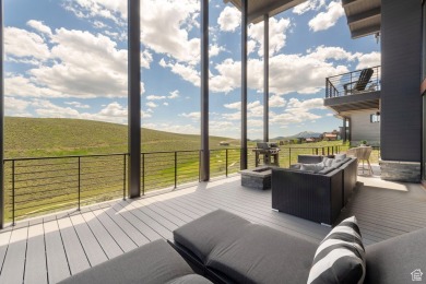 Modern Promontory Villa with Golf Course + Deer Valley Views on Promontory Golf Club  in Utah - for sale on GolfHomes.com, golf home, golf lot