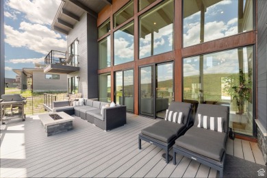 Modern Promontory Villa with Golf Course + Deer Valley Views on Promontory Golf Club  in Utah - for sale on GolfHomes.com, golf home, golf lot