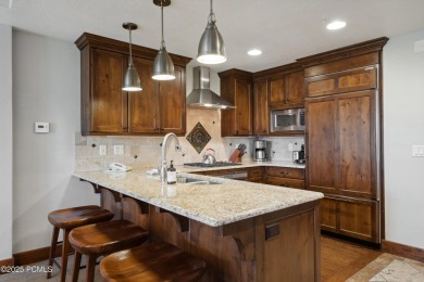 This one-bedroom residence at Hyatt Centric Park City is located on Canyons Golf Course in Utah - for sale on GolfHomes.com, golf home, golf lot