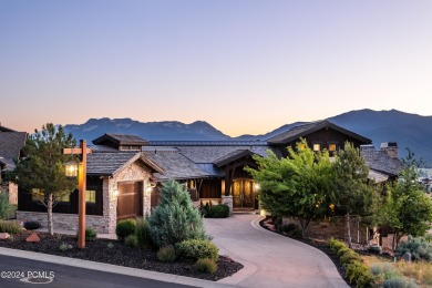 Discover unparalleled luxury in this architectural masterpiece on Red Ledges Golf Club in Utah - for sale on GolfHomes.com, golf home, golf lot