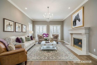 Remarkable estate home nestled on a private, wooded lot in the on Shadow Glen Golf Club in Kansas - for sale on GolfHomes.com, golf home, golf lot