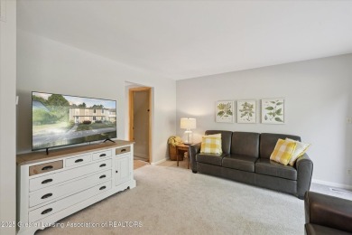 Take a look at this updated 3 bed 1 1/2 bath end unit condo in on Lake O The Hills Golf Course in Michigan - for sale on GolfHomes.com, golf home, golf lot
