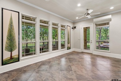 Enjoy serene views from your backyard on the green -- perfectly on Oak Hurst Golf Course in Texas - for sale on GolfHomes.com, golf home, golf lot