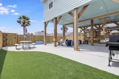 Fall in love with this stunning new construction 4 bdrm, 4 bath on Palmilla Beach Golf Club in Texas - for sale on GolfHomes.com, golf home, golf lot