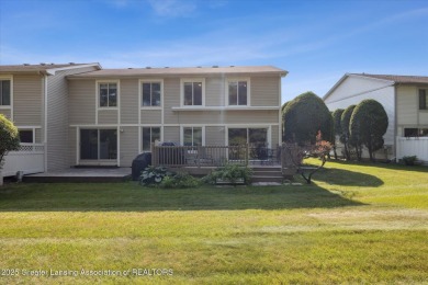 Take a look at this updated 3 bed 1 1/2 bath end unit condo in on Lake O The Hills Golf Course in Michigan - for sale on GolfHomes.com, golf home, golf lot