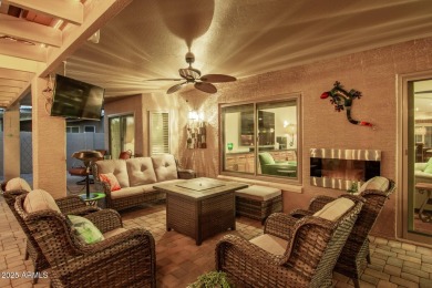 This beautiful, well cared for home is nestled on the Eagle's on Eagles Nest at Pebble Creek in Arizona - for sale on GolfHomes.com, golf home, golf lot