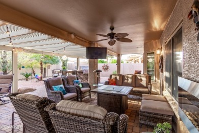 This beautiful, well cared for home is nestled on the Eagle's on Eagles Nest at Pebble Creek in Arizona - for sale on GolfHomes.com, golf home, golf lot