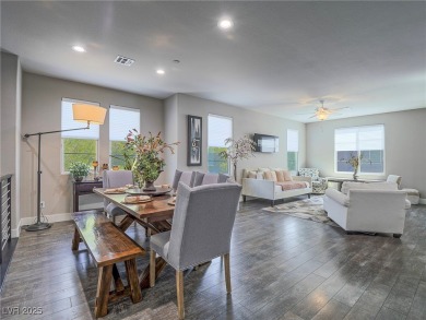 Distinguished 3-story brownstone-style townhome on a premium on Reflection Bay Golf Club in Nevada - for sale on GolfHomes.com, golf home, golf lot