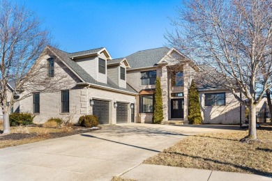 Welcome to this elegant two-story, 4 bed, 5 bath home in the on Coyote Crossing Golf Course in Indiana - for sale on GolfHomes.com, golf home, golf lot