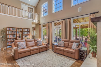 Beautiful family home in Carbondale's most coveted golf course on Aspen Glen Club in Colorado - for sale on GolfHomes.com, golf home, golf lot