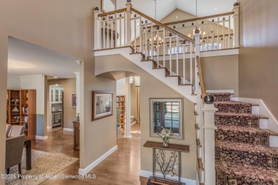 Beautiful family home in Carbondale's most coveted golf course on Aspen Glen Club in Colorado - for sale on GolfHomes.com, golf home, golf lot