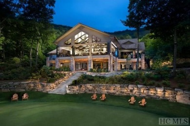 This lot offers a beautiful setting with expansive mountain on Old Edwards Club in North Carolina - for sale on GolfHomes.com, golf home, golf lot