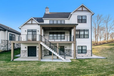 Located in The Reserve at Blackthorn, this Fireside Homes custom on Blackthorn Golf Club in Indiana - for sale on GolfHomes.com, golf home, golf lot