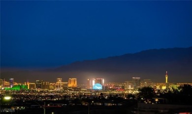 Strip and Mountain Views!  Nestled in the Mountains above Las on Revere Golf Club in Nevada - for sale on GolfHomes.com, golf home, golf lot