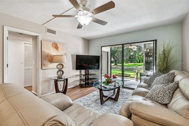 Beautifully Furnished (optional) 2-Bed/2-Bath Ground-Floor Condo on University Park Country Club in Florida - for sale on GolfHomes.com, golf home, golf lot