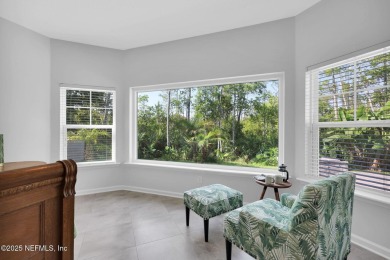 Highly sought-after floor plan on a wide 70' preserve lot in one on Palm Valley Golf Club in Florida - for sale on GolfHomes.com, golf home, golf lot