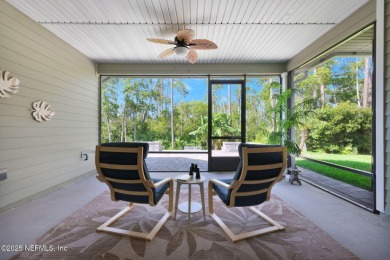 Highly sought-after floor plan on a wide 70' preserve lot in one on Palm Valley Golf Club in Florida - for sale on GolfHomes.com, golf home, golf lot