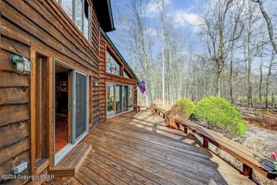 Overlooking the Timber Trails golf course, 203 Golfers Way on Lake Naomi Timber Trails Golf Club in Pennsylvania - for sale on GolfHomes.com, golf home, golf lot