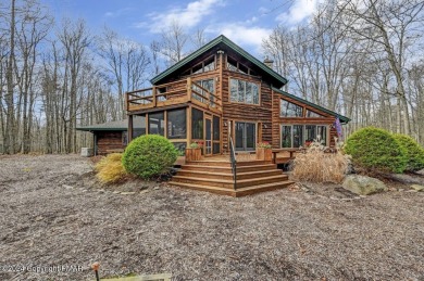 Overlooking the Timber Trails golf course, 203 Golfers Way on Lake Naomi Timber Trails Golf Club in Pennsylvania - for sale on GolfHomes.com, golf home, golf lot