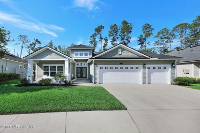 Highly sought-after floor plan on a wide 70' preserve lot in one on Palm Valley Golf Club in Florida - for sale on GolfHomes.com, golf home, golf lot