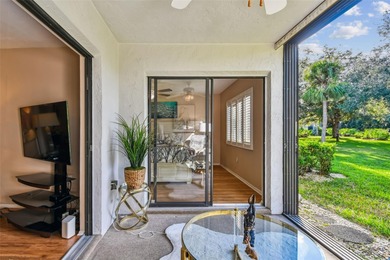 Beautifully Furnished (optional) 2-Bed/2-Bath Ground-Floor Condo on University Park Country Club in Florida - for sale on GolfHomes.com, golf home, golf lot