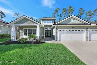 Highly sought-after floor plan on a wide 70' preserve lot in one on Palm Valley Golf Club in Florida - for sale on GolfHomes.com, golf home, golf lot