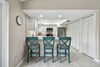 Beautifully Furnished (optional) 2-Bed/2-Bath Ground-Floor Condo on University Park Country Club in Florida - for sale on GolfHomes.com, golf home, golf lot