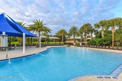 Highly sought-after floor plan on a wide 70' preserve lot in one on Palm Valley Golf Club in Florida - for sale on GolfHomes.com, golf home, golf lot