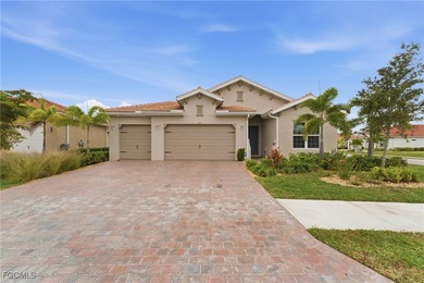 STUNNING 3 Bedroom + Den, 2.5 bath home with an OVERSIZED 3-car on Herons Glen Golf and Country Club in Florida - for sale on GolfHomes.com, golf home, golf lot