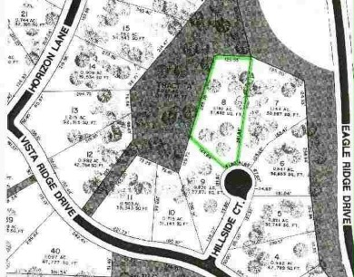 Gently sloping 1.18 acre lot in private end of cul-de-sac on Eagle Ridge Inn and Resort in Illinois - for sale on GolfHomes.com, golf home, golf lot