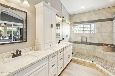 Nestled in a vibrant gated active adult community, this stunning on Palo Verde Golf and Country Club in Arizona - for sale on GolfHomes.com, golf home, golf lot