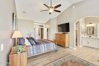 Nestled in a vibrant gated active adult community, this stunning on Palo Verde Golf and Country Club in Arizona - for sale on GolfHomes.com, golf home, golf lot