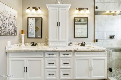 Nestled in a vibrant gated active adult community, this stunning on Palo Verde Golf and Country Club in Arizona - for sale on GolfHomes.com, golf home, golf lot