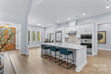 This recently built modern farmhouse (2024) still looks brand on Granada Farms Country Club in North Carolina - for sale on GolfHomes.com, golf home, golf lot