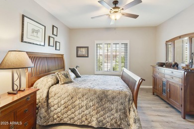 Nestled in a vibrant gated active adult community, this stunning on Palo Verde Golf and Country Club in Arizona - for sale on GolfHomes.com, golf home, golf lot