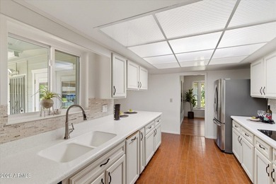 Come see this well-maintained home that has all the big ticket on Sun City Lakes West and East in Arizona - for sale on GolfHomes.com, golf home, golf lot