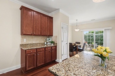 Beautiful Townhome with MAIN LEVEL PRIMARY SUITE & Private on Heritage Golf Club in North Carolina - for sale on GolfHomes.com, golf home, golf lot