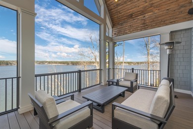 Discover luxurious lakefront living at its finest with this on Reynolds Lake Oconee - The Oconee in Georgia - for sale on GolfHomes.com, golf home, golf lot