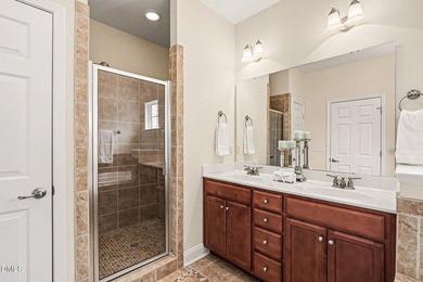 Beautiful Townhome with MAIN LEVEL PRIMARY SUITE & Private on Heritage Golf Club in North Carolina - for sale on GolfHomes.com, golf home, golf lot