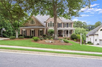 Absolutely gorgeous home on a premier lot in Woodmont Golf and on Woodmont Golf and Country Club in Georgia - for sale on GolfHomes.com, golf home, golf lot
