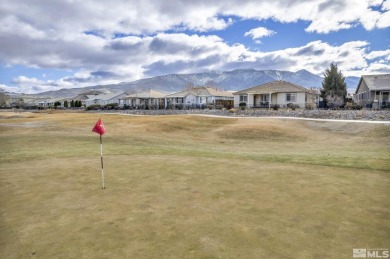 This home is perfectly located at the 13th hole with stunning on Dayton Valley Golf Club At Legado in Nevada - for sale on GolfHomes.com, golf home, golf lot