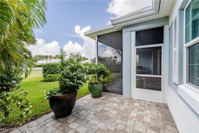 Overlooking the 8th hole at Oak Harbor, this 3BR, 3BA home + den on Oak Harbor Country Club in Florida - for sale on GolfHomes.com, golf home, golf lot
