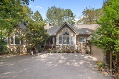 Situated on beautiful Lake Ticoa in the gated community of on Connestee Falls Golf Club in North Carolina - for sale on GolfHomes.com, golf home, golf lot